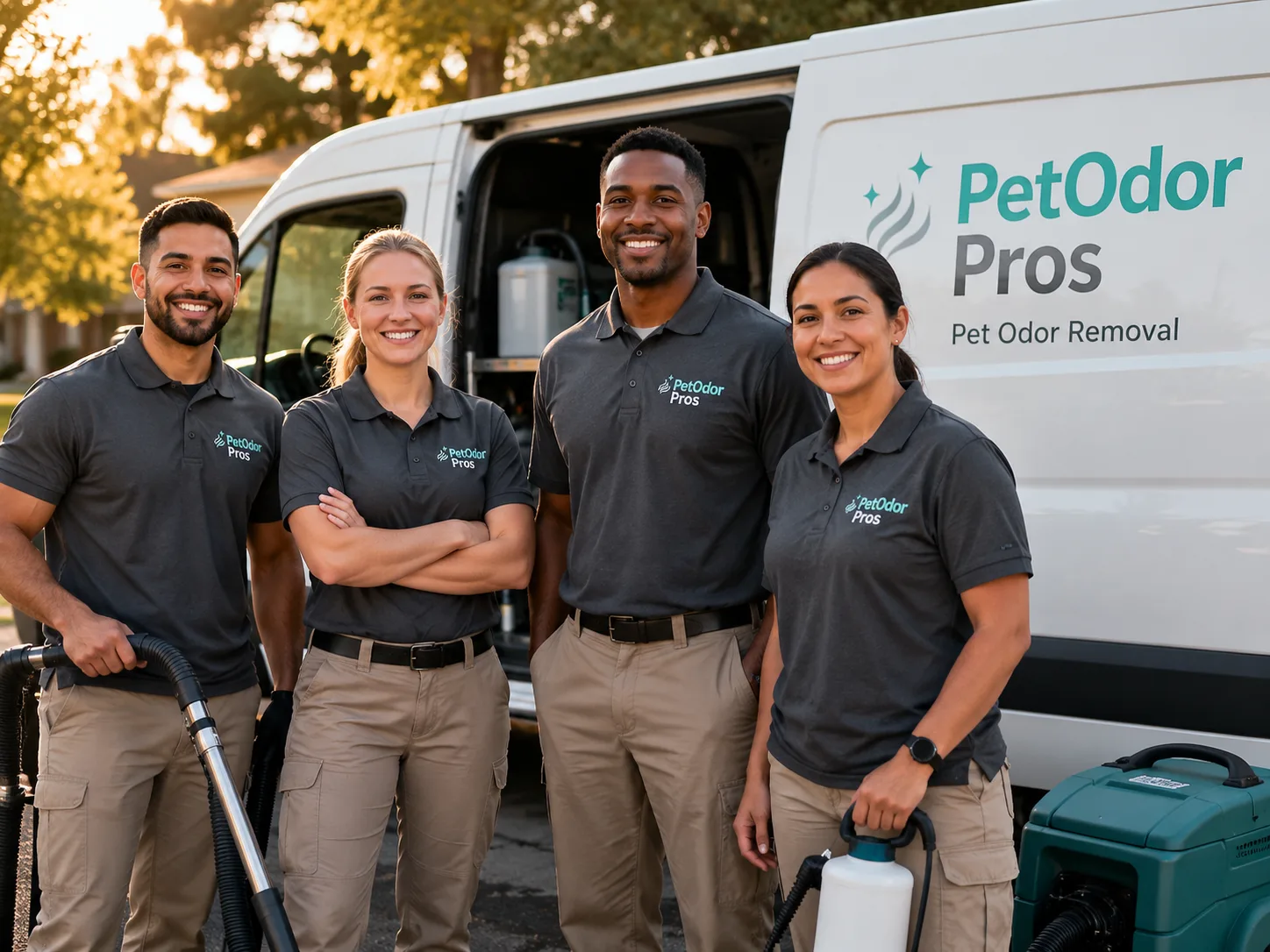 Pet Odor Removal team serving Halliday, ND